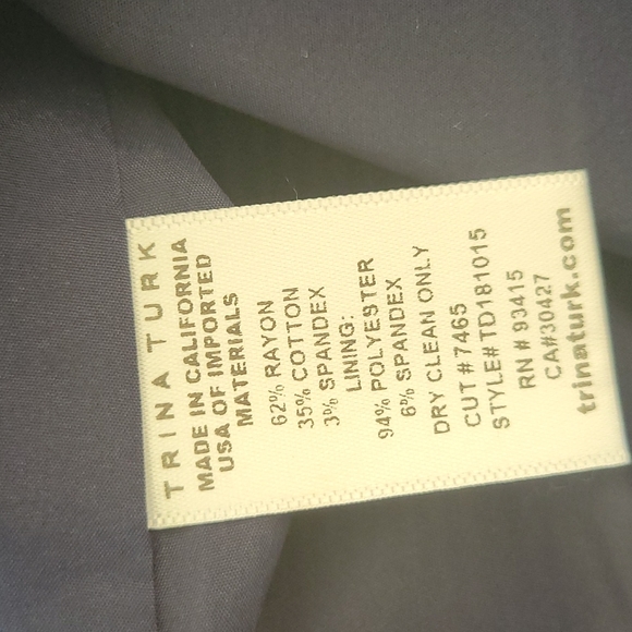 TRINA TURK WINNIE BELL SLEEVED DRESS - Picture 7 of 16